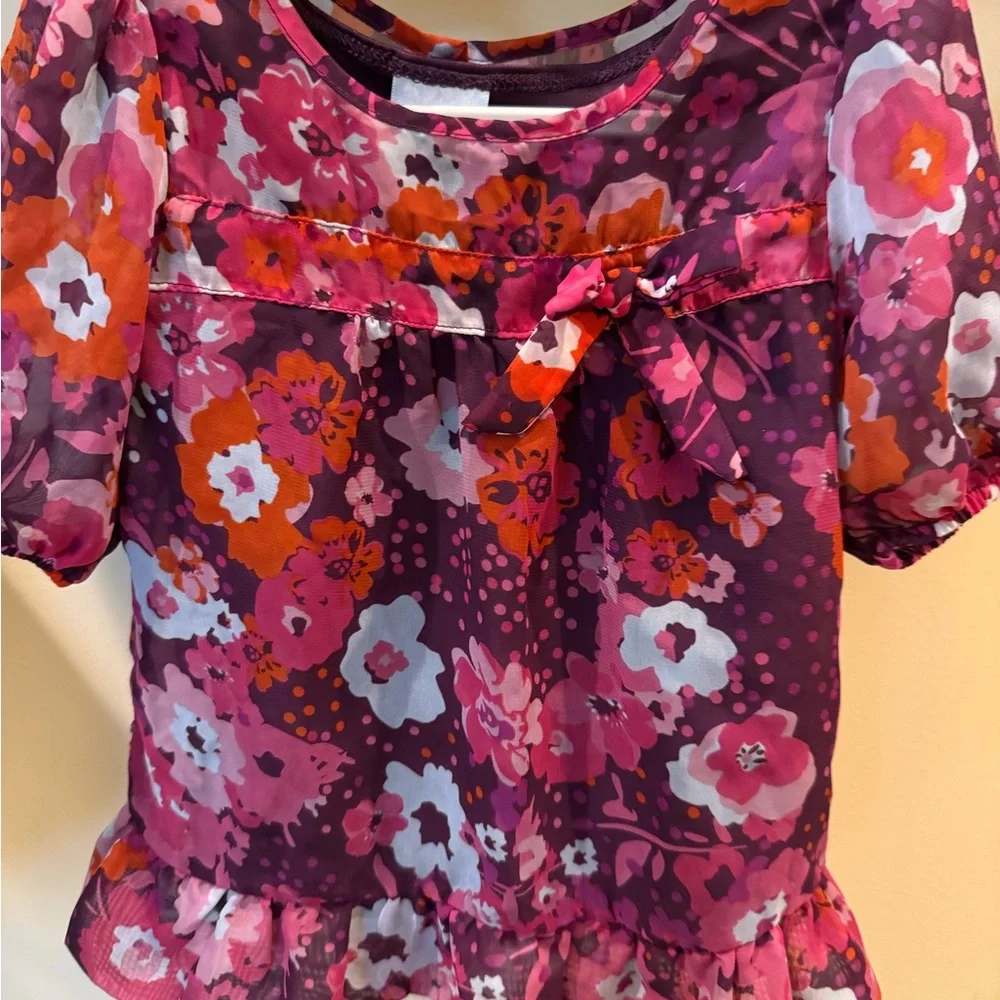 Toughskins Xhilaration Toddler Girls FALL Blouse and Skirt Set Size 3T